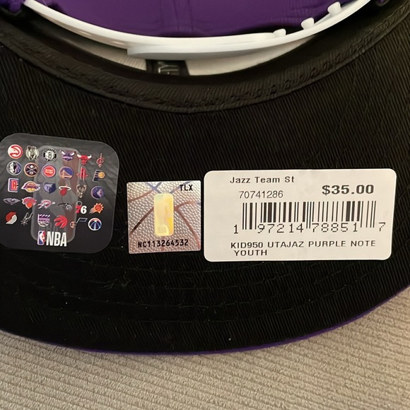 Utah Jazz Youth SnapBack Hat - NWT - Picture 4 of 4